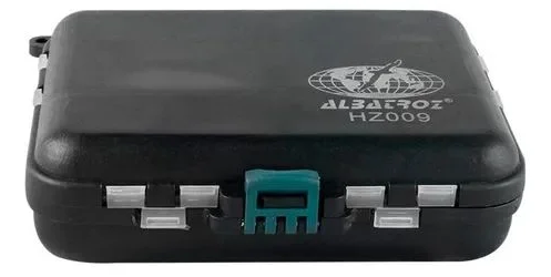 Estojo Caixa plastica HZ009 12x10x03 Albatroz Fishing