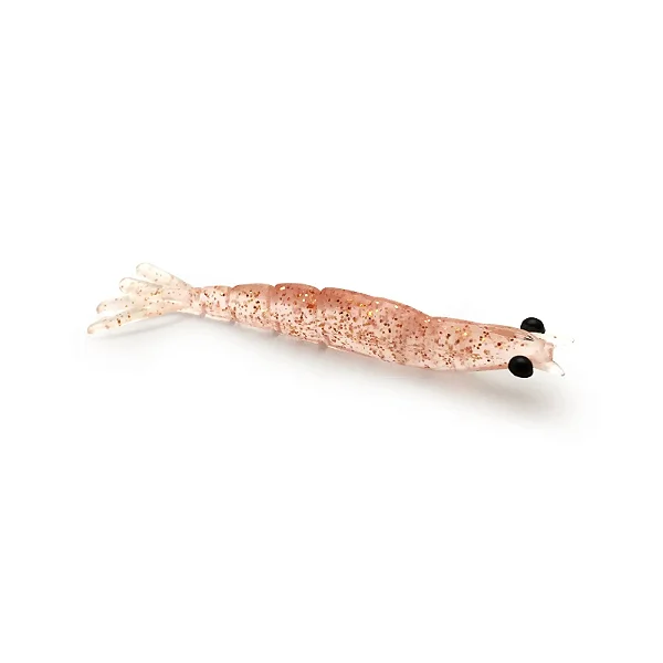 Iscas Camarões Artificiais X-MOVE 3 unidades (ESCOLHA) 7cm - 9cm - 12cm - COBRE