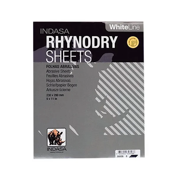 LIXA SECO WHITE LINE P100 CAIXA C/ 50 INDASA