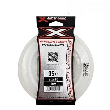 Linha (Leader) Fluorcarbono X-Braid Frontier Nylon Shock Leader