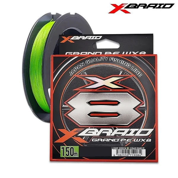 Linha Multifilamento X-BRAID Grand PE WX8 150m