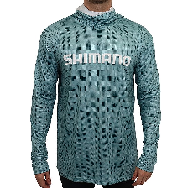 CAMISA PESCA MANGA LONGA C/ TOUCA - SHIMANO