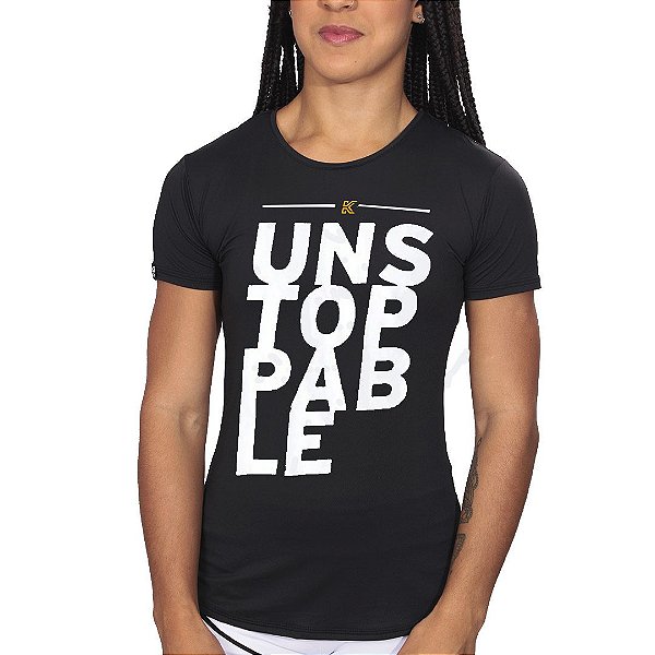 Camiseta Feminina Unstoppable - Preta