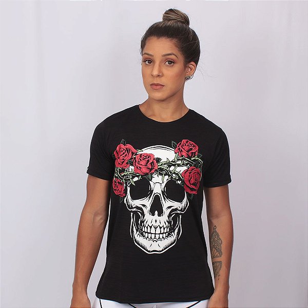 T-Shirt fem. Rose Crown