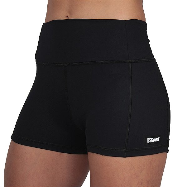 Short cós alto BS - Preto