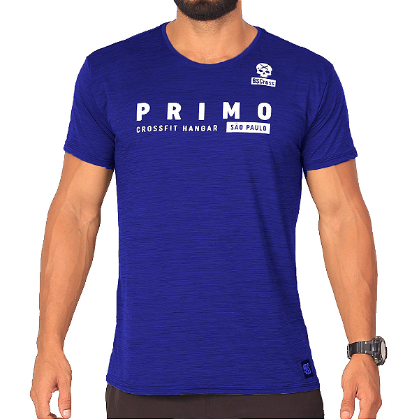 Camiseta Masculina Personalizável Exclusive Team - BS Cross - Azul