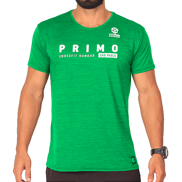 Camiseta Masculina Personalizável Exclusive Team - BS Cross - Verde
