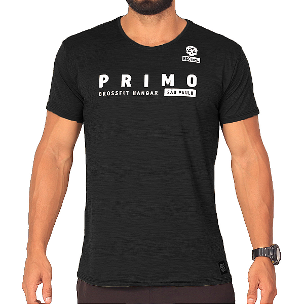 Camiseta Masculina Personalizável Exclusive Team - BS Cross - Preta