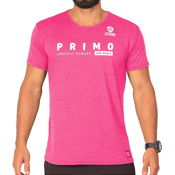 Camiseta Masculina Personalizável Exclusive Team - BS Cross - Rosa