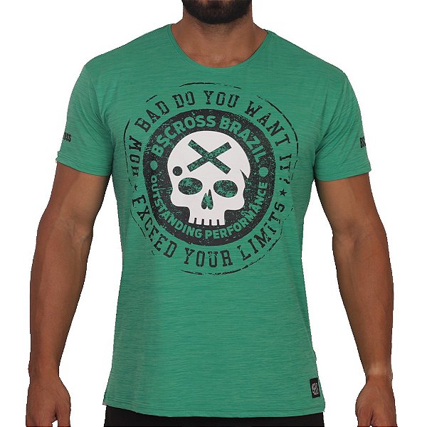 Camiseta Mas. BSCross How Bad - Verde