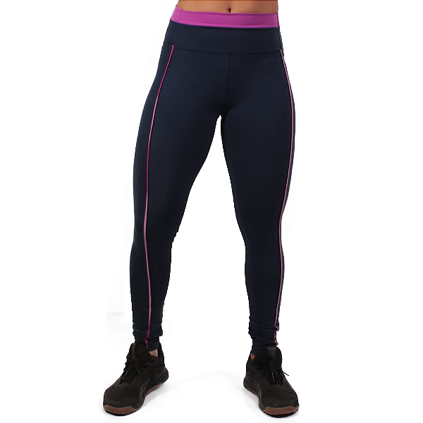 Legging fem. BSCross Light  Debrum. - Marinho / Rosa