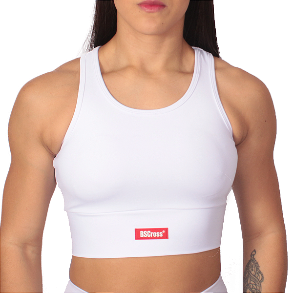 Top Cropped Nadador - Branco