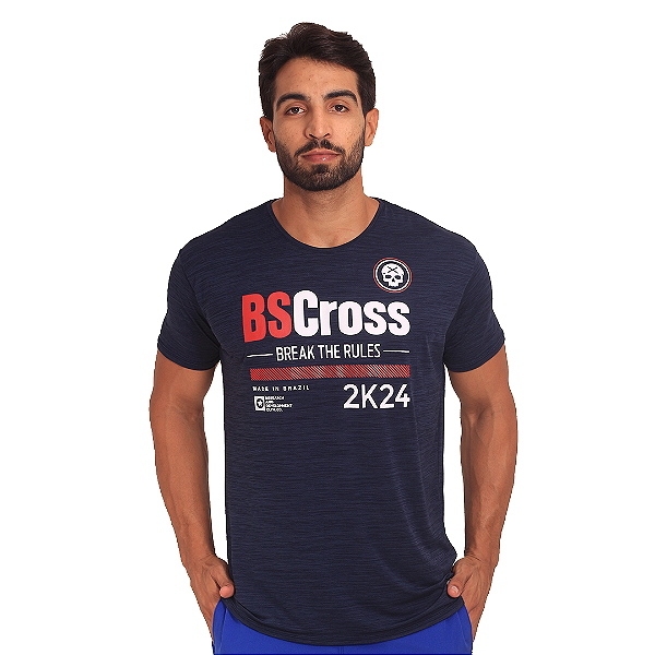 Camiseta Mas. BSCross 2K24 - Marinho