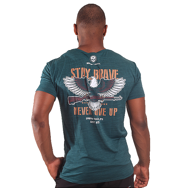 Camiseta Mas. Eagle BS - Verde