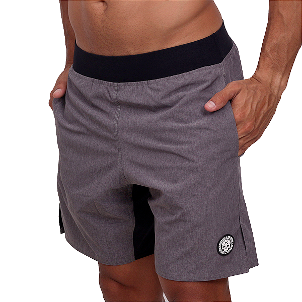 Short masc. BS Tactel - Cinza Mescla