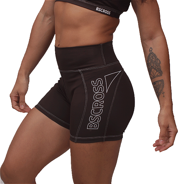 Short fem. intermed. BS Thread - Marrom