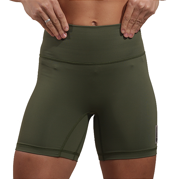 Short meia coxa BS Elastic - Verde