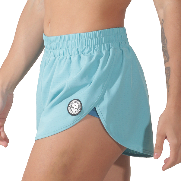 Short fem. Flow - Azul Água