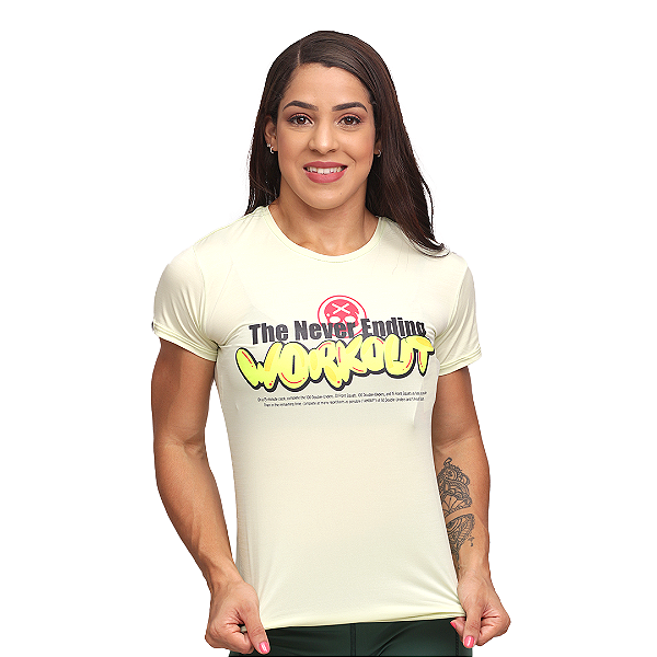 Camiseta fem. BS The Never Ending Workout