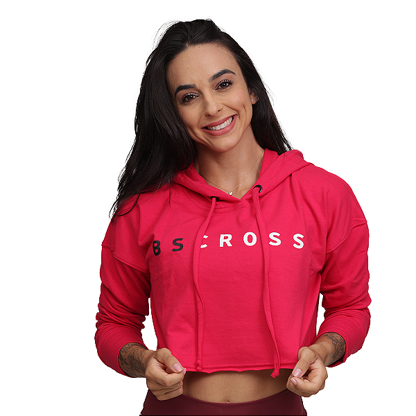 Cropped BSCross Capuz - Vermelho