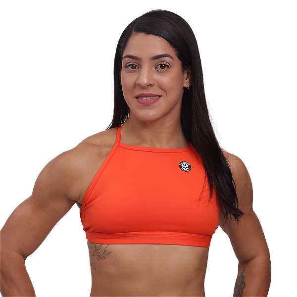 Top BSCross Front - Tangerine