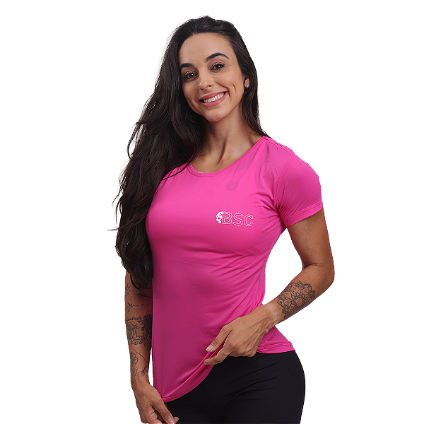 Camiseta Fem. BSC Woman - Rosa
