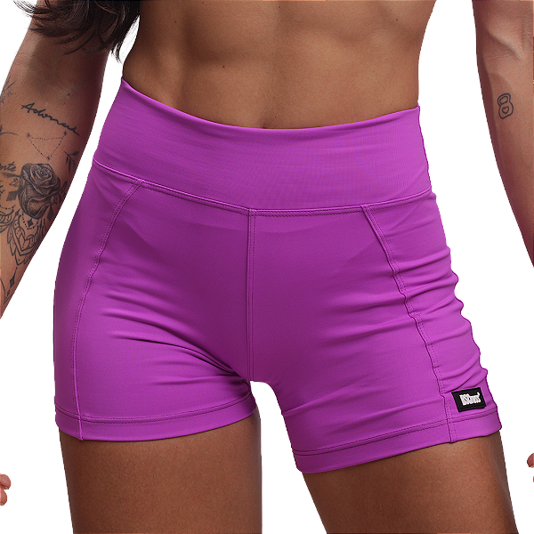 Short Fem c/ rec intermed BS  - Purple