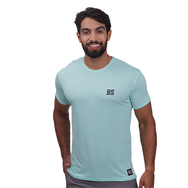 Camiseta Mas. BS Colors - Azul Claro