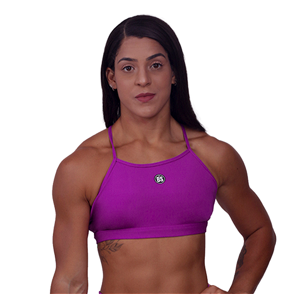 Top Alça Cruzada - Odalisca (Roxo)