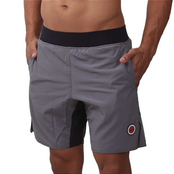 Short masc. Térmico BSCross Texturizado - Cinza
