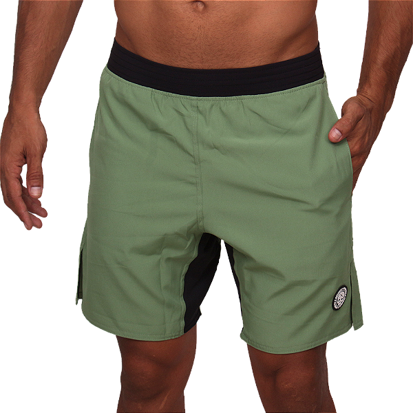 Short mas. BS cós curto - Verde