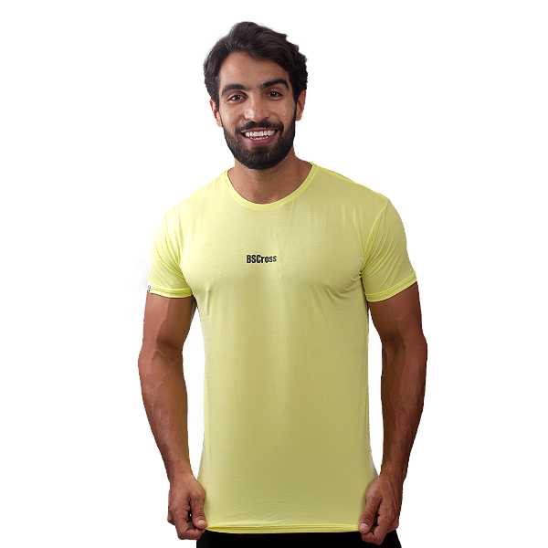 Camiseta Mas. BS Toes to Bar - Pale Lime Media