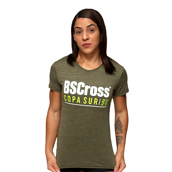 Camiseta Fem. Copasur 2025 HSPU - Verde