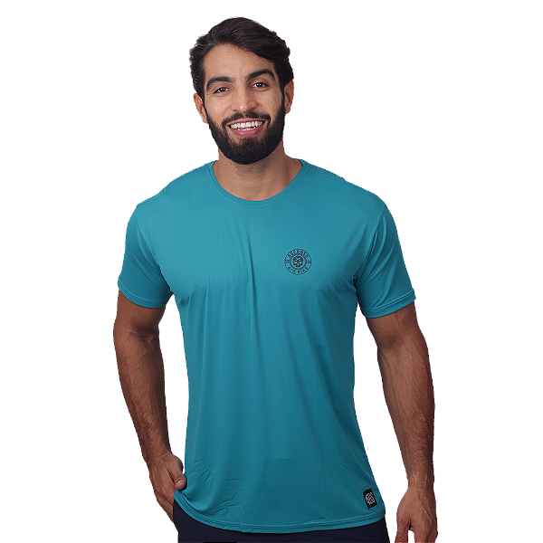 Camiseta Mas. BS Athlete - Verde Petroleo
