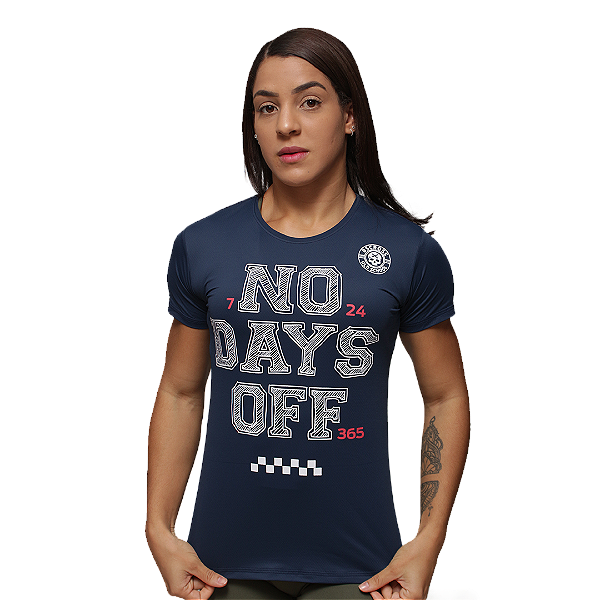 Camiseta fem. Day Offs - Marinho