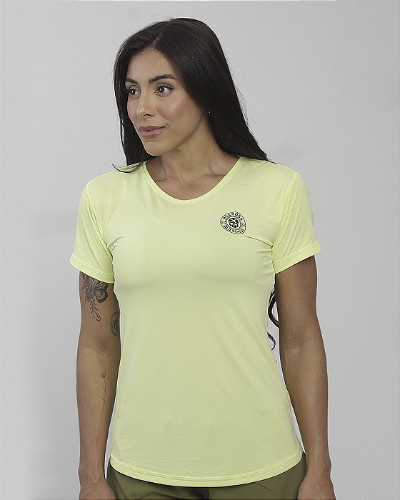 Camiseta fem. BS Skull Crazy Style - Verde