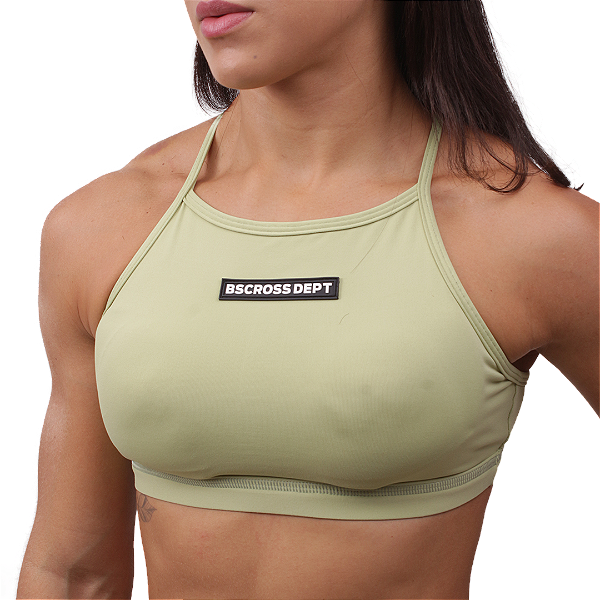 Top Frente Unica BSCross - Verde Cana