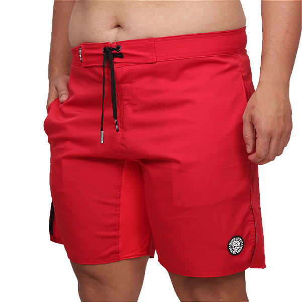 Bermuda BSCross  One Color Plus Size  - Vermelho