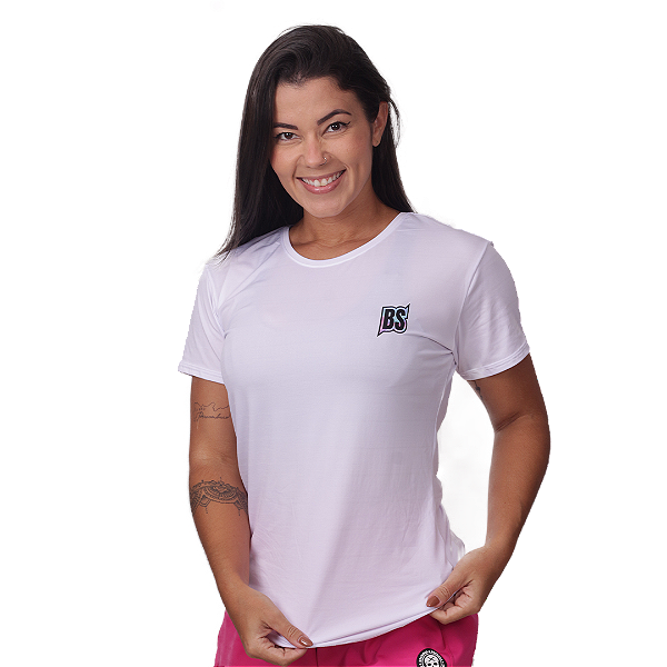 Camiseta fem. BS Basica - Branco
