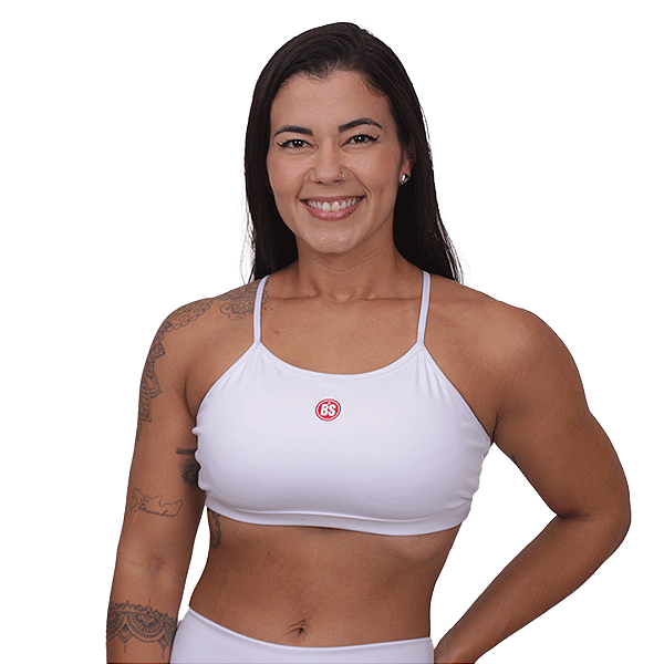 Top Alça Cruzada - Branco
