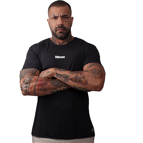 Camiseta Masc. BS HSPU - Preto