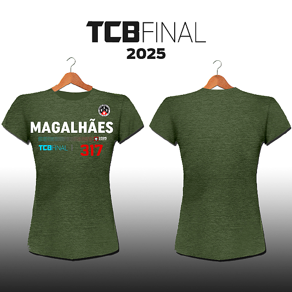 FERNANDO MAGALHÃES - 40-44 Mas. - Camiseta Fem. - TCB 2025