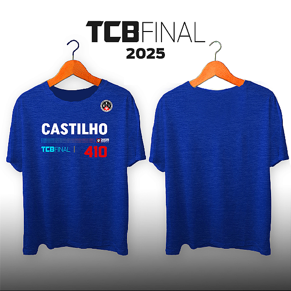 LEONARDO CASTILHO - 45-49 Mas. - Camiseta Masculina TCB 2025