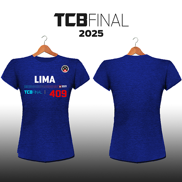 LEANDRO LIMA - 45-49 Mas. - Camiseta Feminina TCB 2025