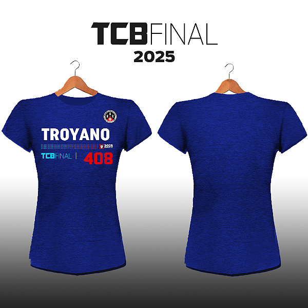 OTÁVIO TROYANO - 45-49 Mas. - Camiseta Feminina TCB 2025