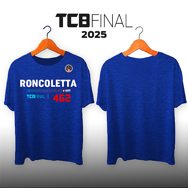 DANIELA RONCOLETTA - 45-49 Fem. - Camiseta Masculina - TCB 2025
