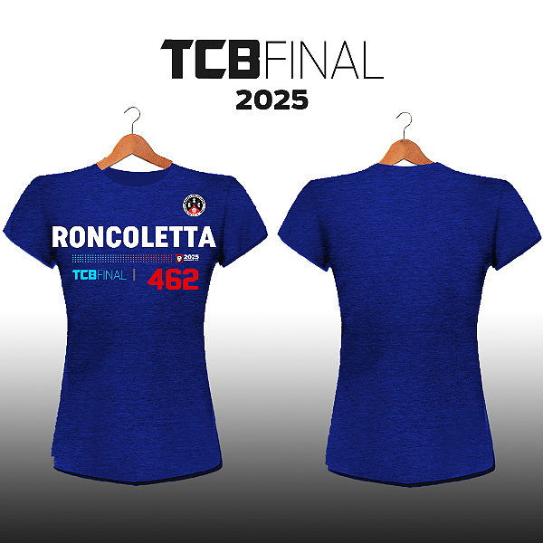 DANIELA RONCOLETTA - 45-49 Fem. - Camiseta Feminina - TCB 2025
