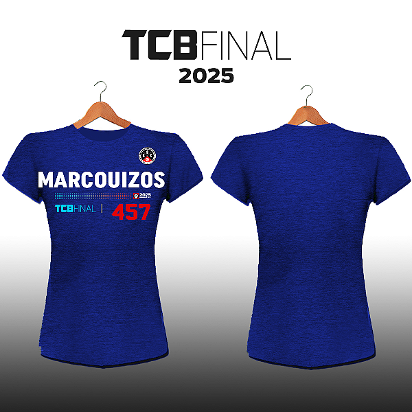 DANIELA MARCOUIZOS - 45-49 Fem. - Camiseta Feminina - TCB 2025