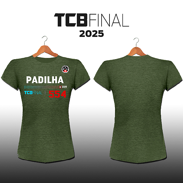 SIRLENE PADILHA - 50+ Fem. - Camiseta Feminina - TCB 2025