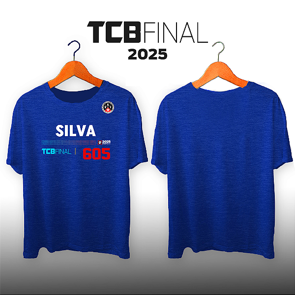 VANDERLEI LOPES DA SILVA - 55+ Mas. - Camiseta Masculina - TCB 2025